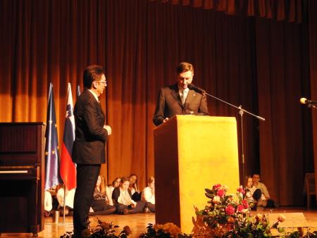 Predsednik Republike Slovenije Borut Pahor na prireditvi ob mednarodnem dnevu maternega jezika na Razkrižju 22